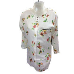 Ladies Printed Cotton Top