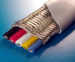 Silicon Fibre Glass Braided Cables