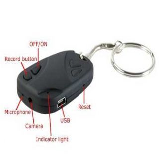 Car Spy Keychain Camera