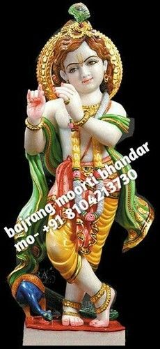 Marble Krishna Statue