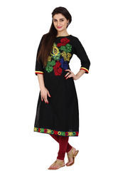 Fancy Embroidered Kurti - Premium Quality Fabric, Vivid Colors & Expert Craftsmanship