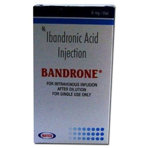 Bandrone Ibandronic Acid Injection - 6 mg Vial & 50 mg/150 mg Tablets | Quick Results, Safe to Use, Long Shelf Life