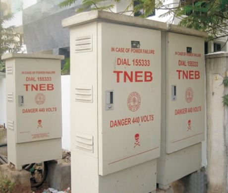 SMC Distribution Pillar Boxes