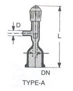 Vacuum Stopcocks (Type A)