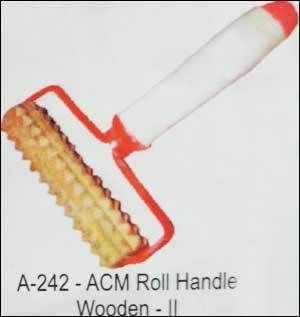 Acupressure Roll Handle - Wooden (A-242)