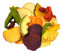 Mixed Fruit and Vegetable Chips