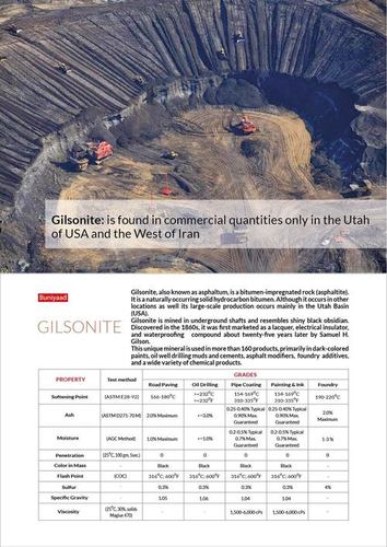Gilsonite By Buniyaad General Trading LLC