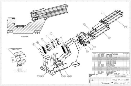 Engineering Assembly Drawings 2