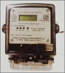 Single Phase Meter Electronic