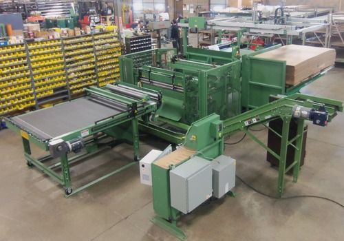 Green Heavy Duty Corrugated Stripping Machinery