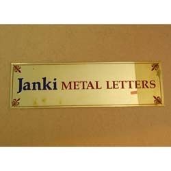 Office Acrylic Name Plate 041 
