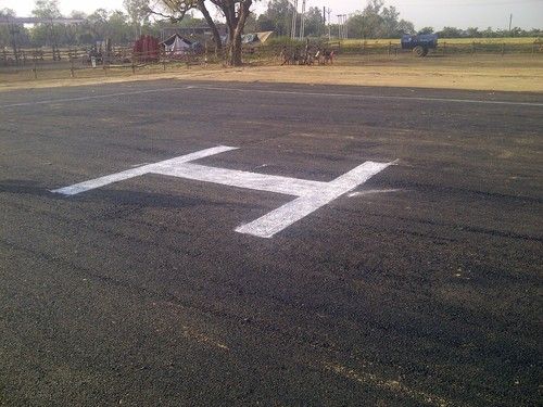 Helicopter Landing Pad Service