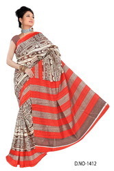 Designer Printed Festive Wear Sarees