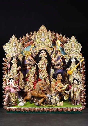 Fiberglass Durga Devi Statue