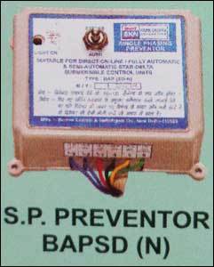 Single Phasing Preventor With Automatic Operation Type Bapsd (N)