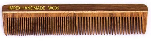 Hand Made Wooden Hair Comb (W-006)