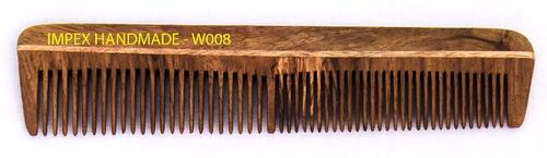 Hand Made Wooden Hair Comb (W-008)