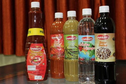 Maruti Red and Green Soya Sauces