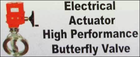 Electrical Actuator High Performance Butterfly Value