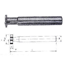 Solid Carbide Woodruff Cutter - Precision Engineered, Durable Edge Technology for Enhanced Cutting Performance