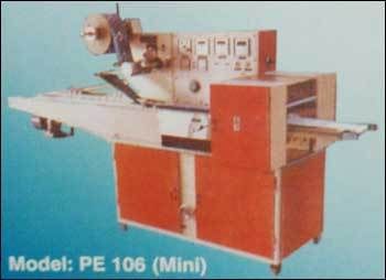  क्षैतिज फ्लो पैक रैपिंग मशीन मिनी (PE 106) 