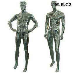 Male Chrome Mannequins