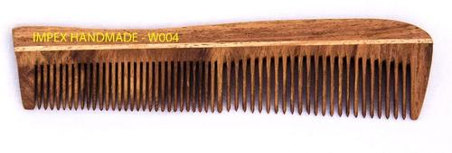 Hand Made Wooden Hair Comb (W-007)