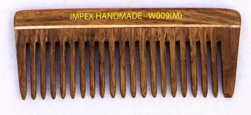 Hand Made Wooden Hair Comb (W-009)