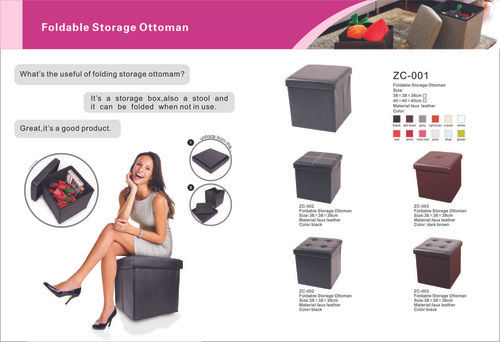 Foldable Storage Ottoman