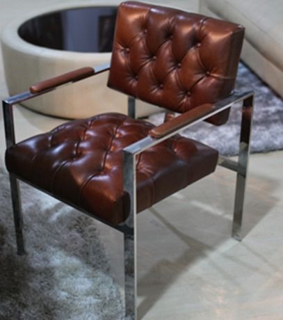 Stainless Steel Armchair