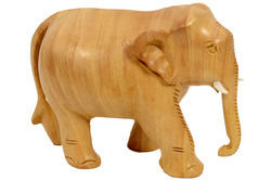 Wooden African 3 Inches Elephant