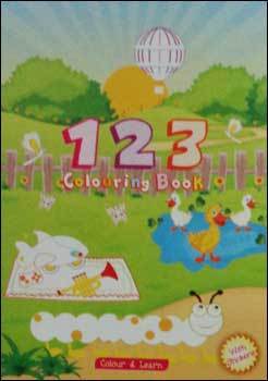 Colours And Learn 123 (Kids Book)