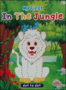 Dot To Dot In The Jungle (Kids Book)