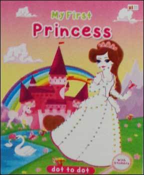 Dot To Dot My First Princess (Kids Book)