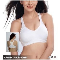 White Ladies Sports Bra With Transparent Straps at Best Price in Tirupur