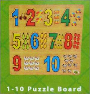 1 10 Puzzle Board Toy