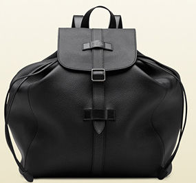 Black Marlin Leather Gents Bags