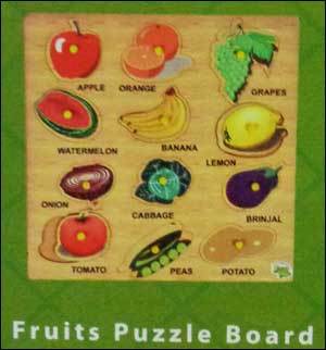 Fruits Puzzle Board Toy