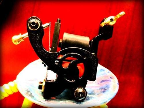 Handmade Irons Black Tattoo Coil Machine