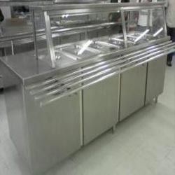 Stainless Steel Food Serving Counter