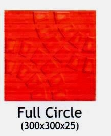 Full Circle Chequered Tile