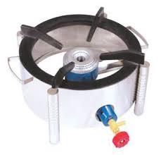 Round SS Canteen Gas Burner