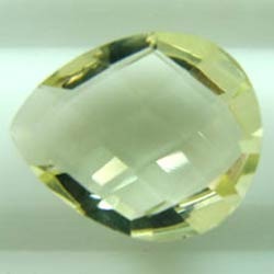 Green Amethyst Pears Briolette
