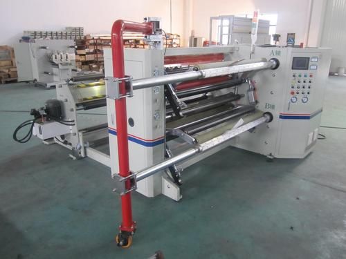 3' Air Shafts 6' Sleeve Auto Loading And Unwinder Slitting Rewinder Machine With Circle Blades, Straight Blades