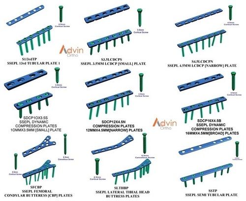 Titanium Bone Plates