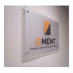 Clear Acrylic Sign Board