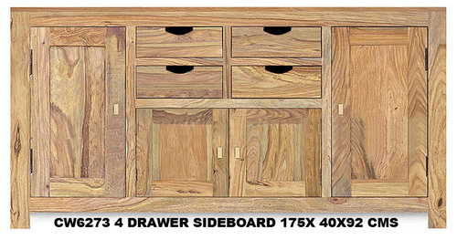 wooden sideboard