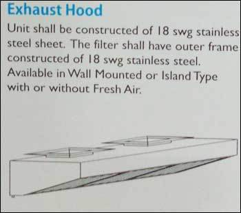 Exhaust Hood