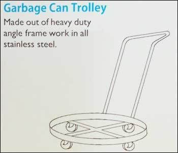 Garbage Can Trolley