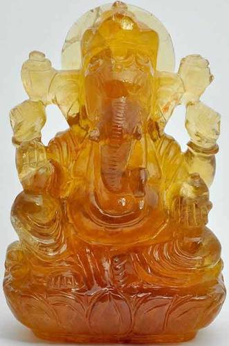 Florite Ganesha Statue